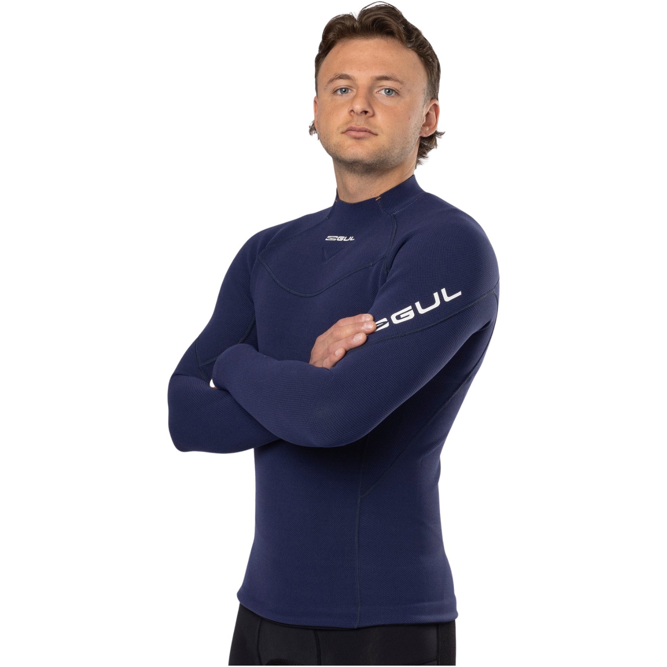 2026 Gul Mens Code Zero 1mm Naeco Fl Thermo Top AC0057 - Black / Blue